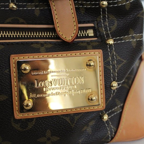 *BRAND NEW* Louis Vuitton Limited Edition Monogram Canvas Riveting Tote - Picture 5 of 11